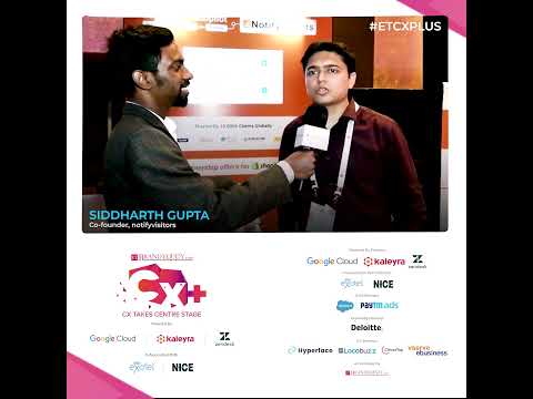 Siddharth Gupta Co founder, notifyvisitors - YouTube