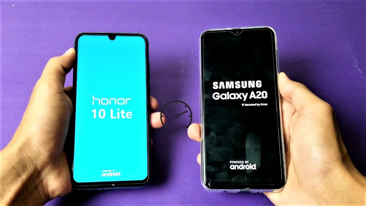 Samsung Galaxy A20 vs Honor 10 Lite - Speed Test!