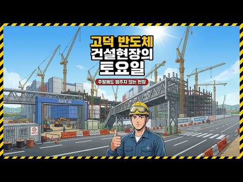 평택 고덕 반도체 건설현장의 토요일 #노가다