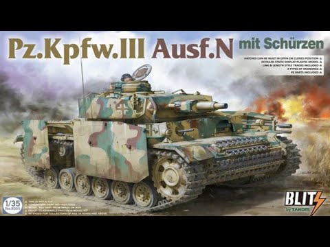 Building the Takom Blitz 1:35 scale Pz.Kpfw.III Panzer N - Part 1
