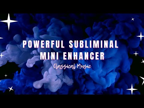 𝄞 Subliminal Enhancer ~ Faster Results | Emotional Stability | Self-Expression ~ Classical Music