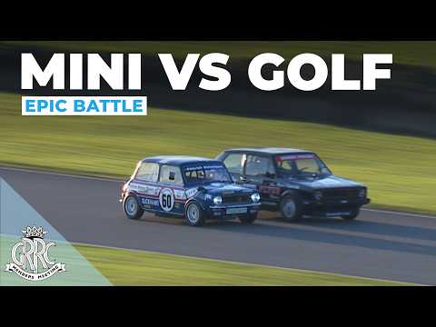 Hot Hatch battle for the ages | Mini vs Golf | Goodwood Members' Meeting