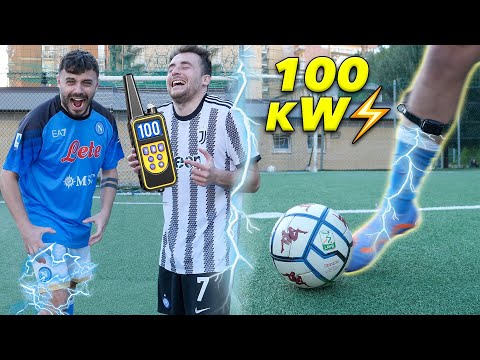 Is it POSSIBLE to score a GOAL with an ELECTRIC SHOCK? *100KW* w/Fius Gamer