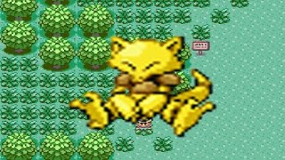 Как поймать абру в pokemon emerald