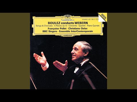 Webern: 4 Lieder, Op. 13: No. 1, Wiese im Park. Sehr ruhig