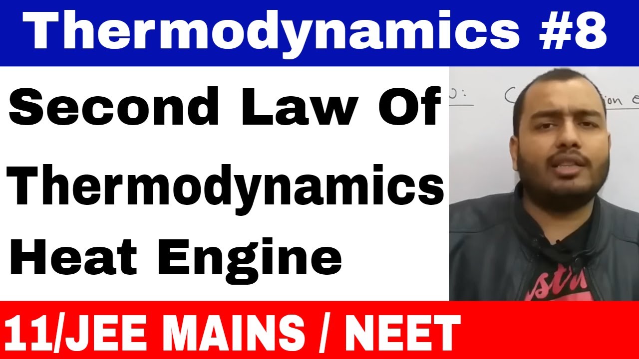Thermodynamics 08 || Second Law Of Thermodynamics and Heat Engine Concept JEE MAINS / NEET ||