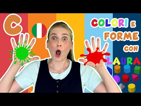 Impara i Colori e le Forme con Laura - Maestra per i Piccoli