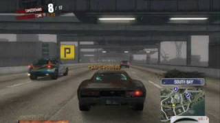 preview picture of video 'Burnout Paradise City gameplay'