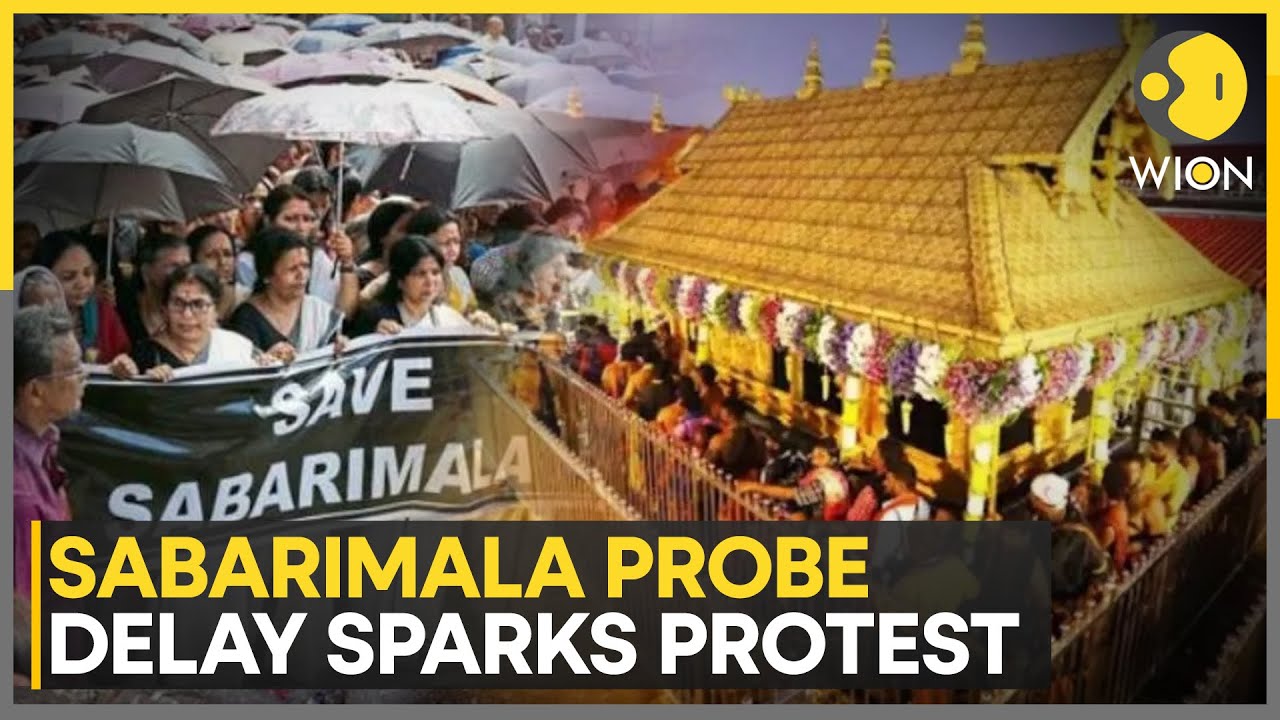 India: Protests Erupt Over Sabarimala Gold Probe Delay in India | WION