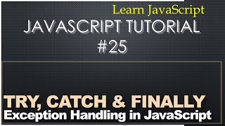 Exception Handling With Try Catch Finally
