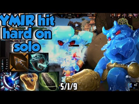 Ymir hit hard On Solo | SMITE Conquest