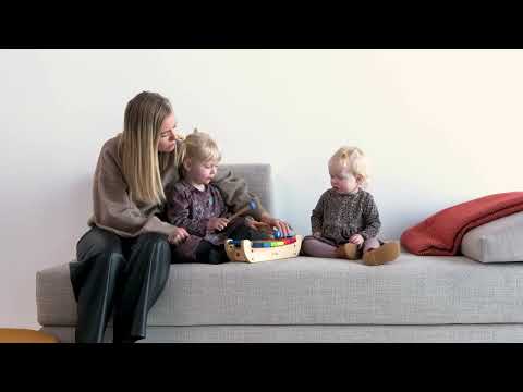 Sigmund Oak Sofa Bed from Innovation Living