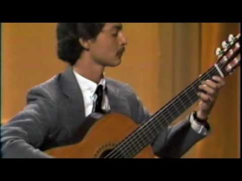 Fred Benedetti performs J.S.Bach "Chaconne" for Andres Segovia in 1986 part 1