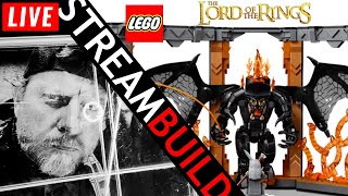 🔴 Building LEGO Lord of the Rings Balrog Book Nook (10367) Live! - Part 2