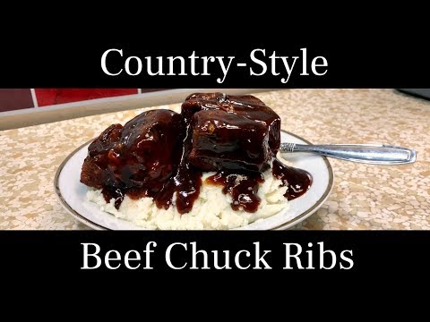 Sous Vide Country Style Beef Chuck Ribs