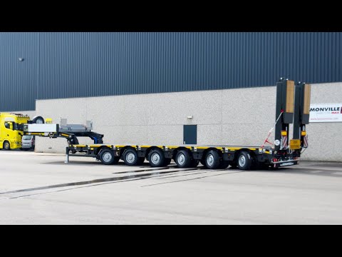 Faymonville - MultiMAX extendable semi-trailer with 6 pendular-axles & double ramps
