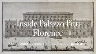 🇮🇹 PALAZZO PITTI in Florence - walking tour through rooms and Boboli gardens⚜️