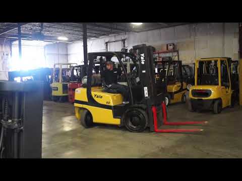 Yale 2008 6,000 lb LP Gas #860F - Forklift for Sale
