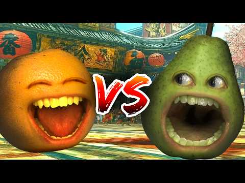 惱人的橙子 - AO 與梨子超級剪輯！ (Annoying Orange - AO vs Pear Supercut!)