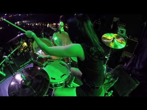 NERVOSA - Fear, Violence and Massacre / Luana Dametto (Drum Cam)
