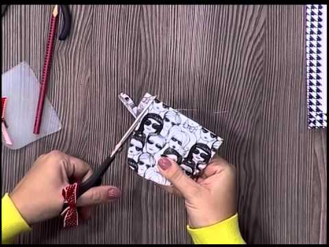 Porta óculos em cartonagem - Parte 2