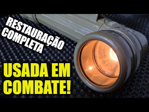 I RESTORED a 50 YEAR OLD MILITARY FLASHLIGHT! 1975 Fulton MX-991/U - Complete Restoration!