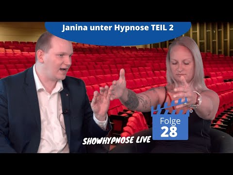 Janina unter Hypnose (Teil 2) 😲- Showhypnose (Folge 28)