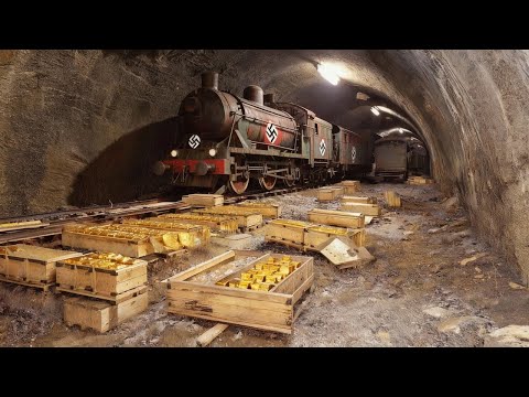 The hidden Nazi gold train has been found… what they found in the last carriage shocked the world!