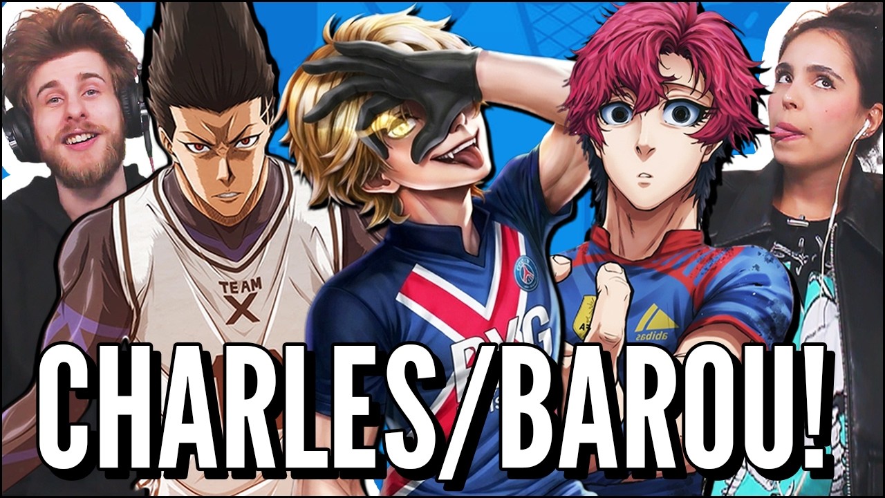 M4RKIM E ANIRAP MANDARAM BEM DEMAIS COM CHARLES, HUGO E BAROU (BLUE LOCK)