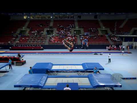 YUDIN Andrey (RUS) - 2017 Trampoline Worlds, Sofia (BUL) - Qualification Trampoline Routine 1