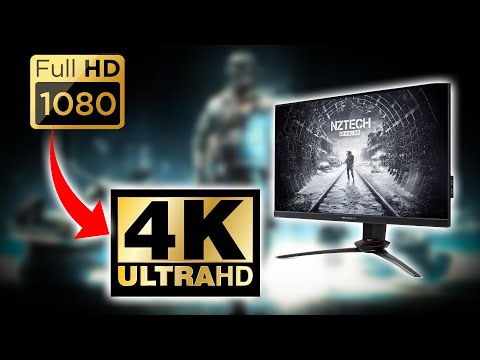 Get 4k resolution on any 1080p Monitors | 2021