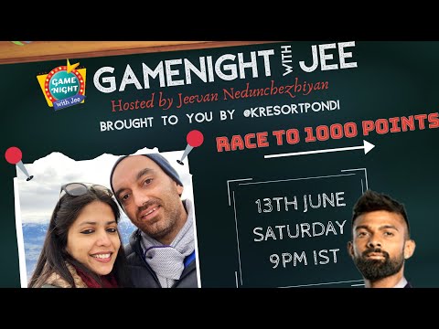 Gamenight with Jee Episode 1 - Team Kasa Kai Mumbai (Purav Raja & Amisha Jalota)