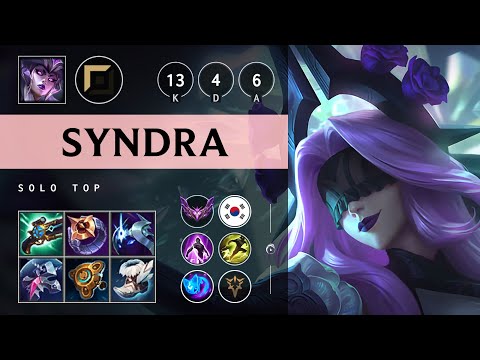 Syndra Top vs Cassiopeia - KR Master Patch 25.S1.3