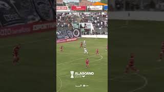 Fantasma tenta! Igor Leite arrisca, mas facilita pro goleiro ⚽🔥 #Alagoano2026 l ASAxCRB