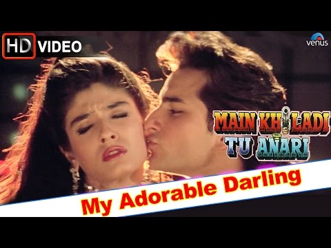 My Adorable Darling (HD) Full Video Song | Main Khiladi Tu Anari | Saif Ali Khan, Raveena Tandon |