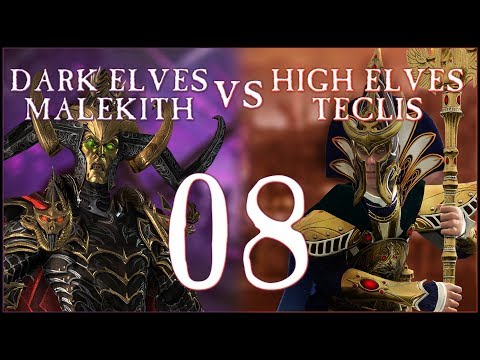 PHOENIX DOWN - Malekith vs Teclis (Head to Head) - Total War: WARHAMMER II - Ep.08!