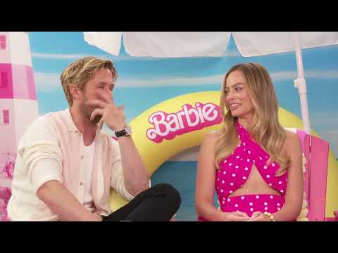 Ryan Gosling & Margot Robbie -  Barbie Q&A