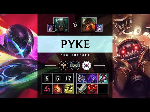 Pyke Support vs Nautilus - KR Challenger Patch 25.20