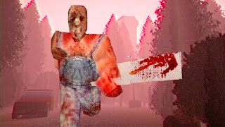Lights Camera Slaughter - A PS1 Styled VHS Found Footage Horror Game with a Cleaver-Wielding Psycho!