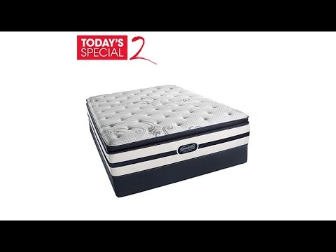 Simmons BeautyRest Recharge Emilia Mattress Set  Twin