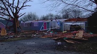Suspected tornado, storms destroy Illinois homes and more