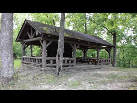 Show & Tell at Tick Ridge primitive campground