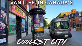 OH NO IT'S CLOSED!!!! Van Life n Montreal Bagel's In The COOLEST CITY