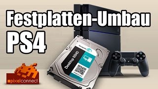 PS4 Festplatten-Umbau [Playstation 4, deutsch]