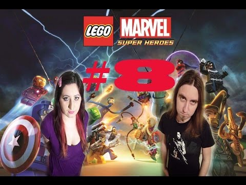 LEGO Marvel Super Heroes 100% Walkthrough Part 8: Juggernauts and Crosses Story Mode 2 Player