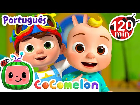 Capa de A Família dos Dedos! | 2 HORAS DE COCOMELON BRASIL! | Músicas Infantis em Português