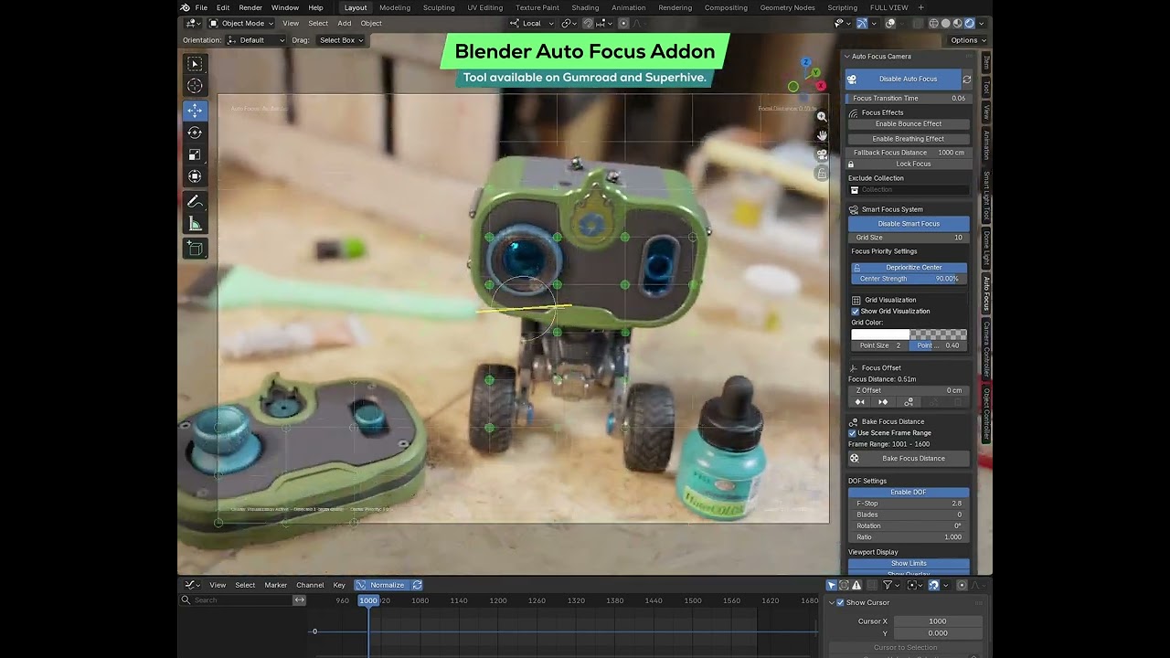 Auto Focus Addon 🎥