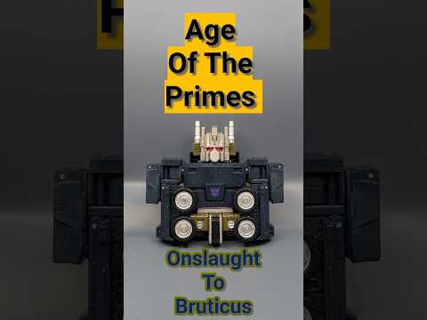 3 Minute Reviews #onslaught to #bruticus #transform #combaticons #decepticons #commanderclass