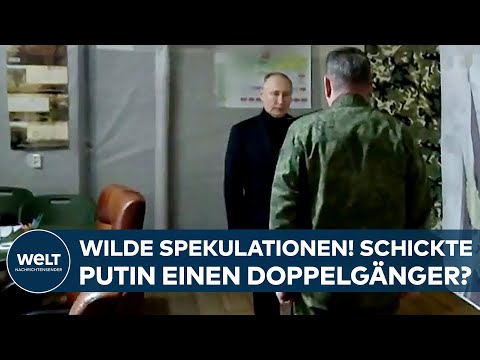 UKRAINE-KRIEG: Überraschender Besuch von Putin! Wilde Spekulationen über möglichen Doppelgänger