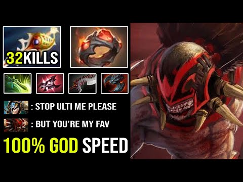 THE FLASH IS BACK!! Giant's Ring +156k Damage Rapier Level 30 Bloodseeker Max Speed Godlike DotA 2